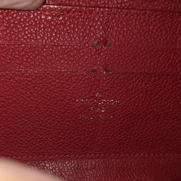 Louis Vuitton Emprient Red Long Wallet - Picture 9 of 15